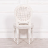 Off White Chateau Rattan Dining Chair