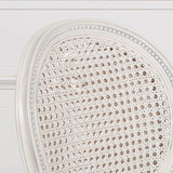 Off White Chateau Rattan Dining / Bedroom Arm Chair