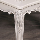 Off White Rattan Dining / Bedroom Chair