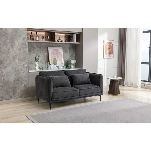 Landon 2 Seater Dark Grey