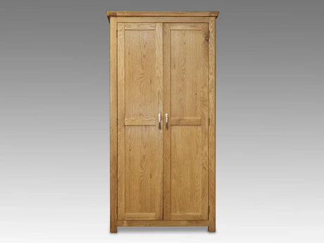 Manhattan - Full Hanging Wardrobe - Oak - Image 1