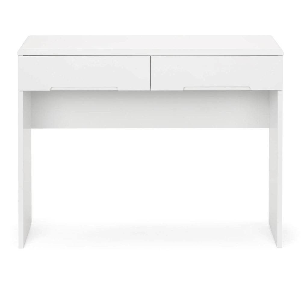 Manhattan Dressing Table With 2 Drawers - White - MAN209