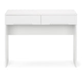 Manhattan Dressing Table With 2 Drawers - White - MAN209