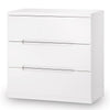 Manhattan 3 Drawer Chest - White - MAN202