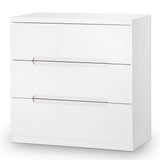 Manhattan 3 Drawer Chest - White - MAN202