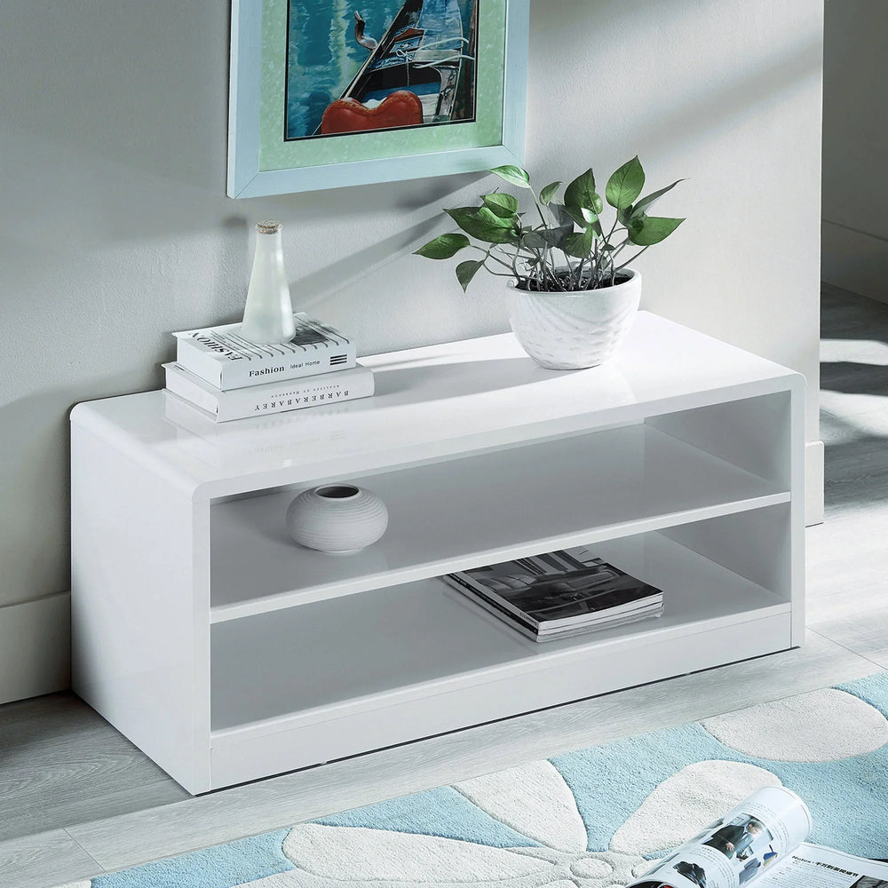 Manhattan Compact Tv Unit - White - MAN304