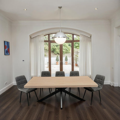 Manor Oak Table 2 Metre