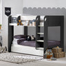 Mars Bunk And Underbed - Grey - MAR053