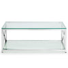 Miami Coffee Table - Silver - MIA102