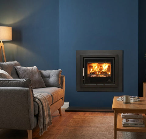 Mourne Eco Inset 550 stove with 4 sided frame | Home Centre Direct UK