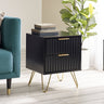 Murano Lamp Table - Black - MUR101