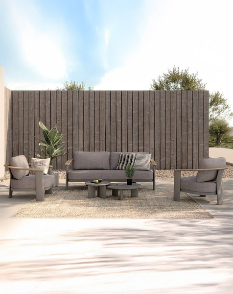 Image of NAIA 5 Seater Lounging Set with Coffee Table
