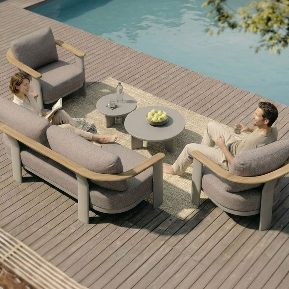 Image of NAIA 5 Seater Lounging Set with Coffee Table