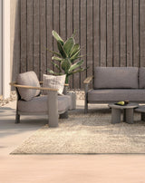 Image of NAIA 5 Seater Lounging Set with Coffee Table
