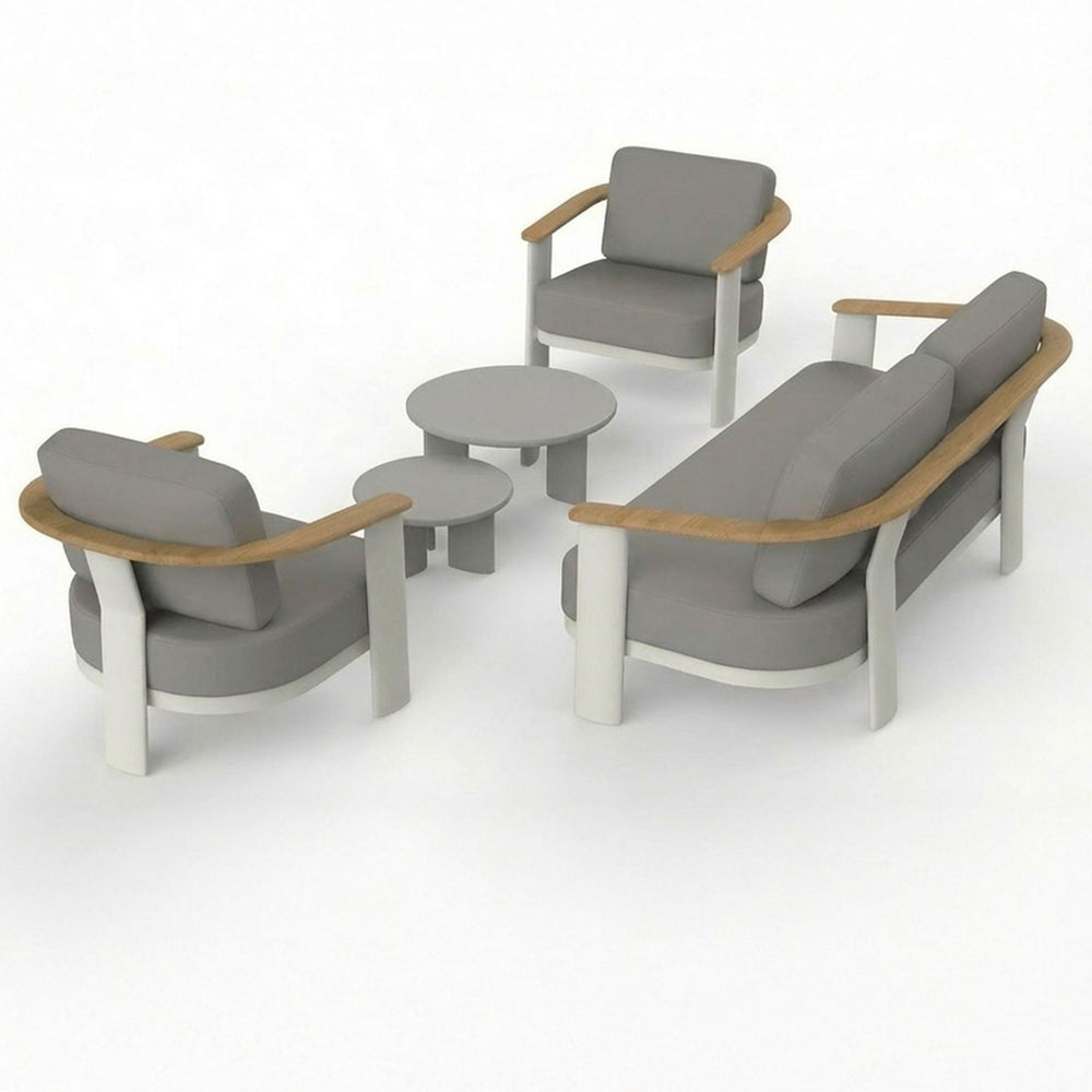 Image of NAIA 5 Seater Lounging Set with Coffee Table
