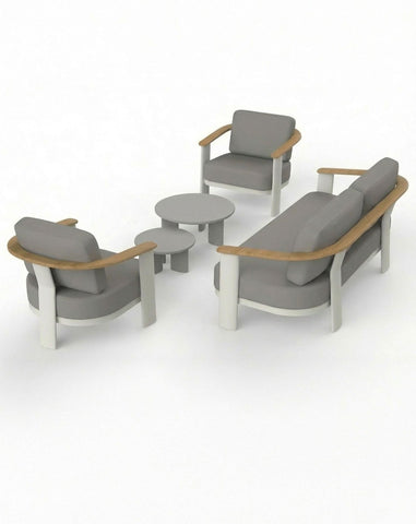 Image of NAIA 5 Seater Lounging Set with Coffee Table
