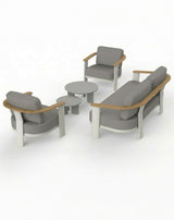 Image of NAIA 5 Seater Lounging Set with Coffee Table