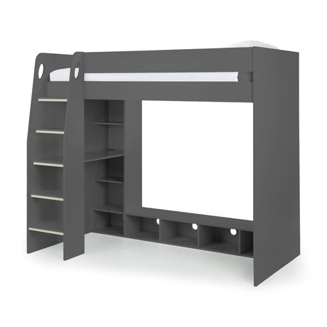 Nebula Gaming Bed With Desk - White - NEB002