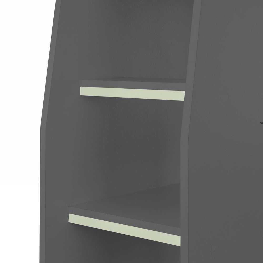 Nebula Gaming Bed With Desk - Black - NEB001