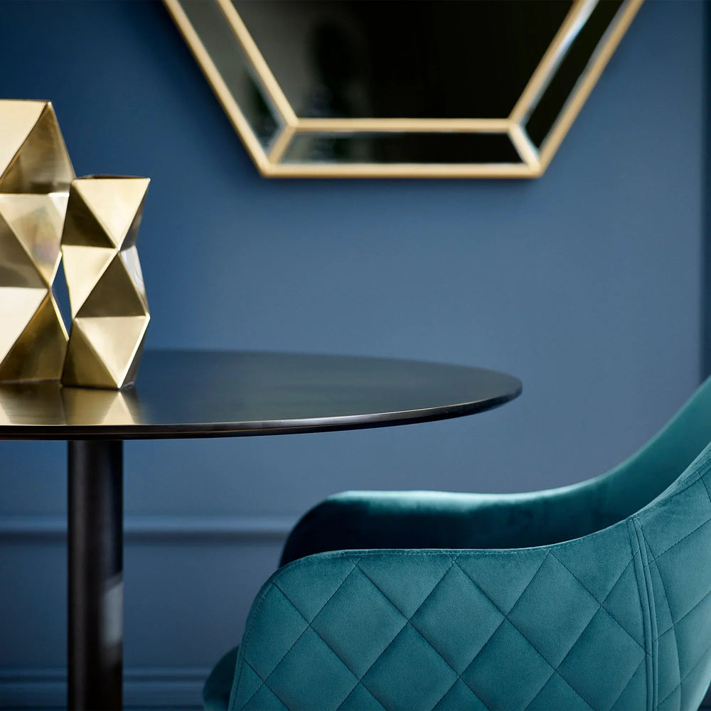 Nero Round Table - Black / 80cm - NER002