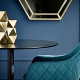 Nero Round Table - Black / 80cm - NER002