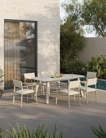 Image of NEXO 6-Seater Dining Table and Chairs