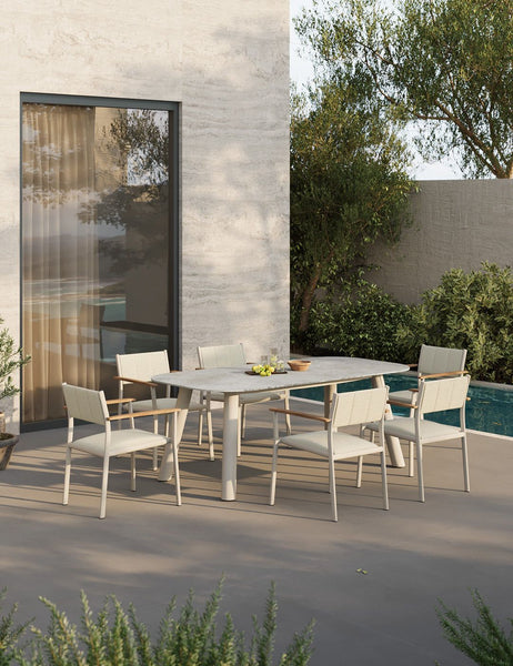 Image of NEXO 6-Seater Dining Table and Chairs
