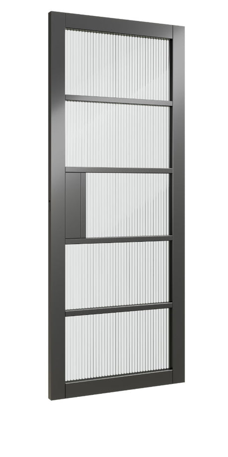Premier Black - NM31GRBK - Reeded Glass Door - NM31GRBK - GRBK - R - Non-Metallic - Reeded Glass