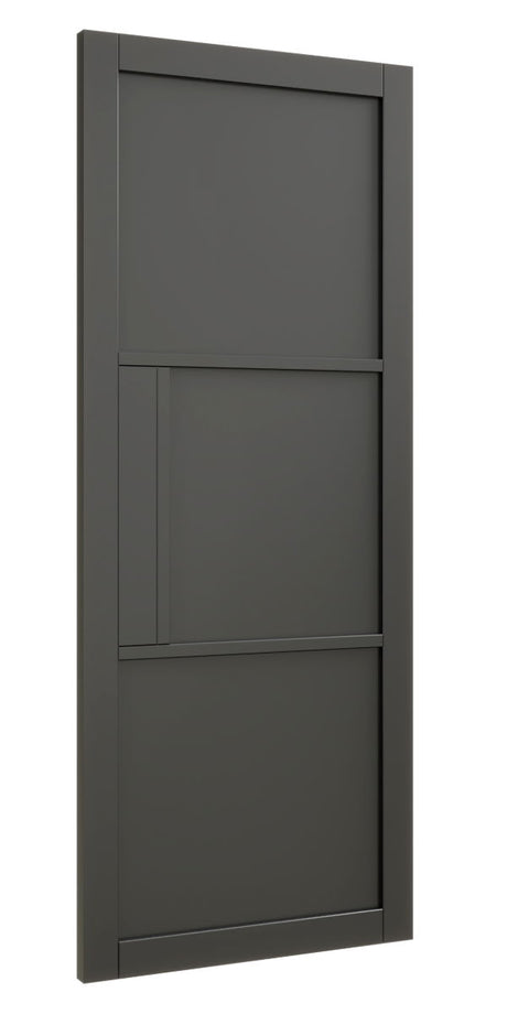 Premier Black Non-Metallic Door - NM33BK - Pre-finished Black Finish