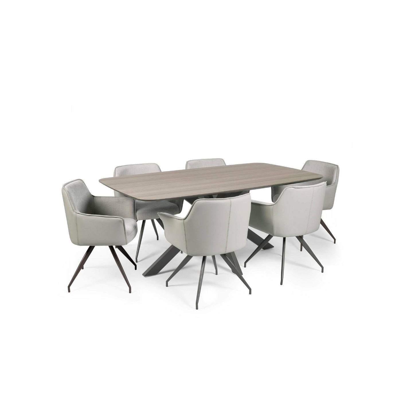Noah Dining Table - Taupe - NOA001