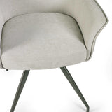 Noah Dining Chair - Ivory - NOA002