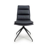 Nobo Swivel Chair - Black (Sold in 2's) - Main Image