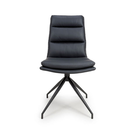 Nobo Swivel Chair - Black (Sold in 2's) - Main Image