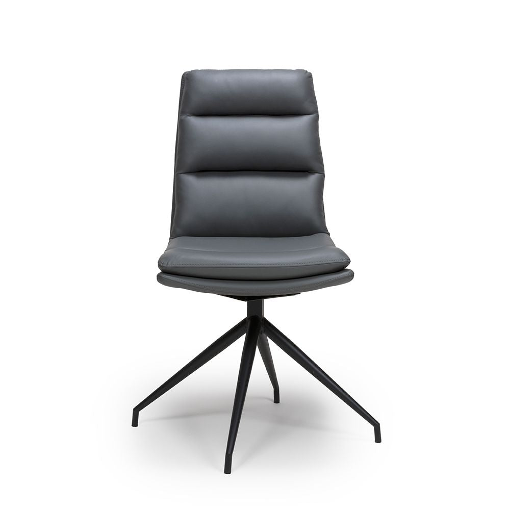 Nobo Swivel Chair - Grey (sold in 2's) - Main Image