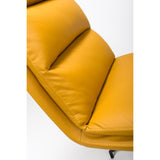 Nobo Swivel Chair - Ochre (sold in 2's) - Image 10