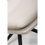 Nobo Swivel Chair - Taupe (sold in 2's) - Image 6