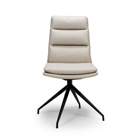 Nobo Swivel Chair - Taupe (sold in 2's) - Main Image