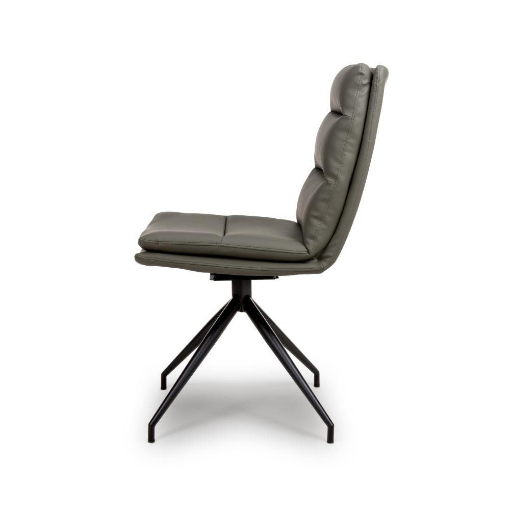 Nobo Swivel Chair - Truffle (sold in 2's) - Image 2