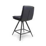 Nobo Swivel Counter Chair - Black (sold in 2's) - Image 3