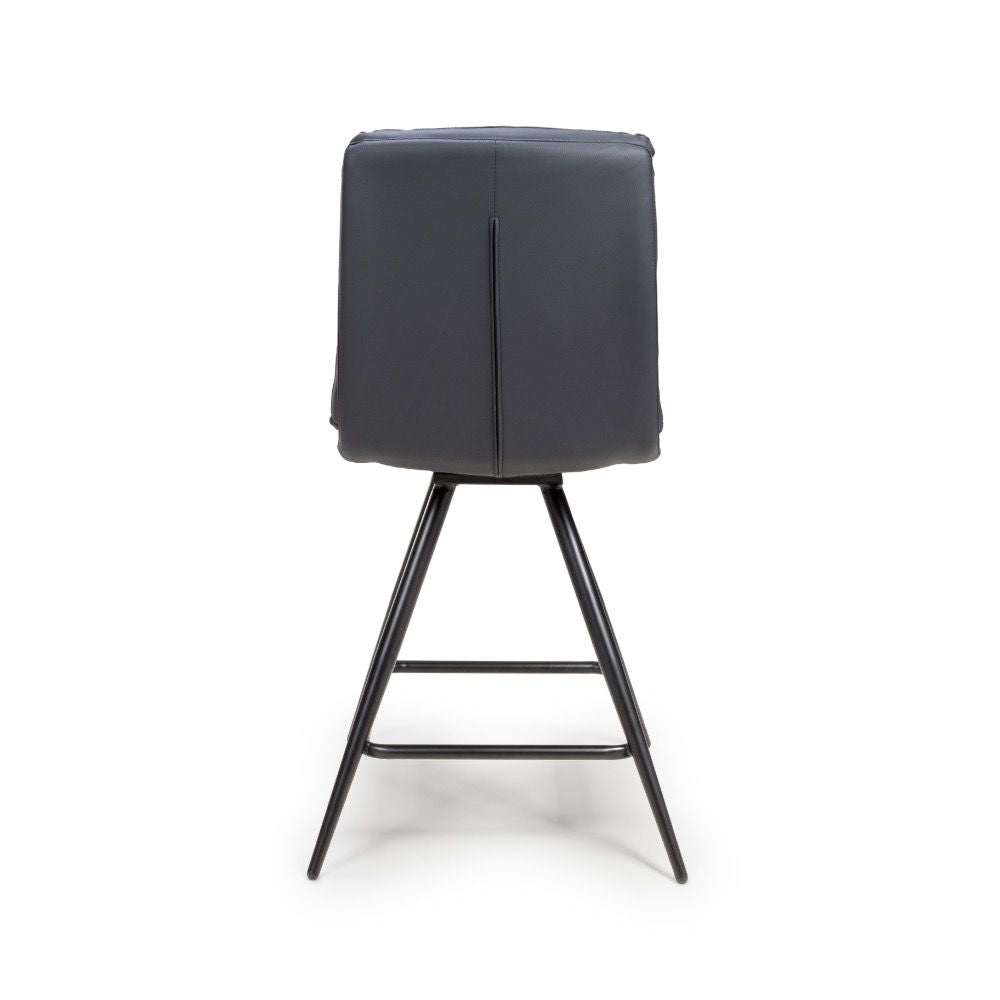Nobo Swivel Counter Chair - Black (sold in 2's) - Image 4
