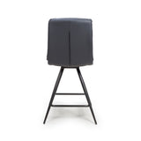 Nobo Swivel Counter Chair - Black (sold in 2's) - Image 4