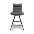 Nobo Swivel Counter Chair - Grey (sold in 2's) - Main Image