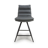 Nobo Swivel Counter Chair - Grey (sold in 2's) - Main Image