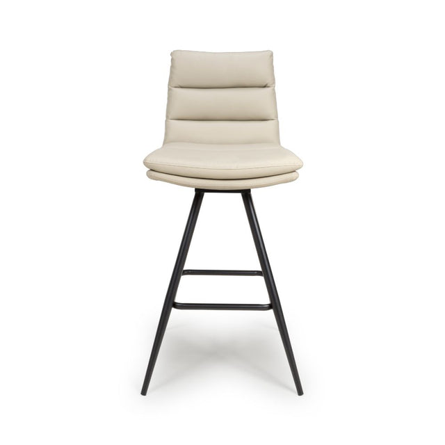 Nobo Swivel Counter Chair - Taupe (sold in 2's) - Main Image