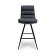 Nobo Swivel Bar Chair - Black (sold in 2's) - Main Image