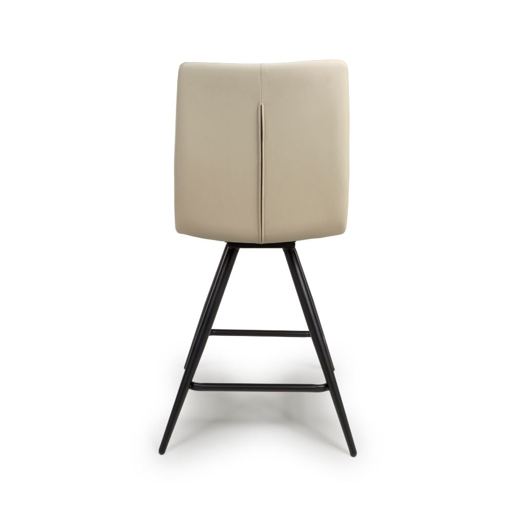 Nobo Swivel Bar Chair - Taupe (sold in 2's) - Image 4