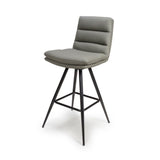 Nobo Swivel Bar Chair - Truffle (sold in 2's) - Image 2