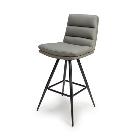 Nobo Swivel Bar Chair - Truffle (sold in 2's) - Image 2