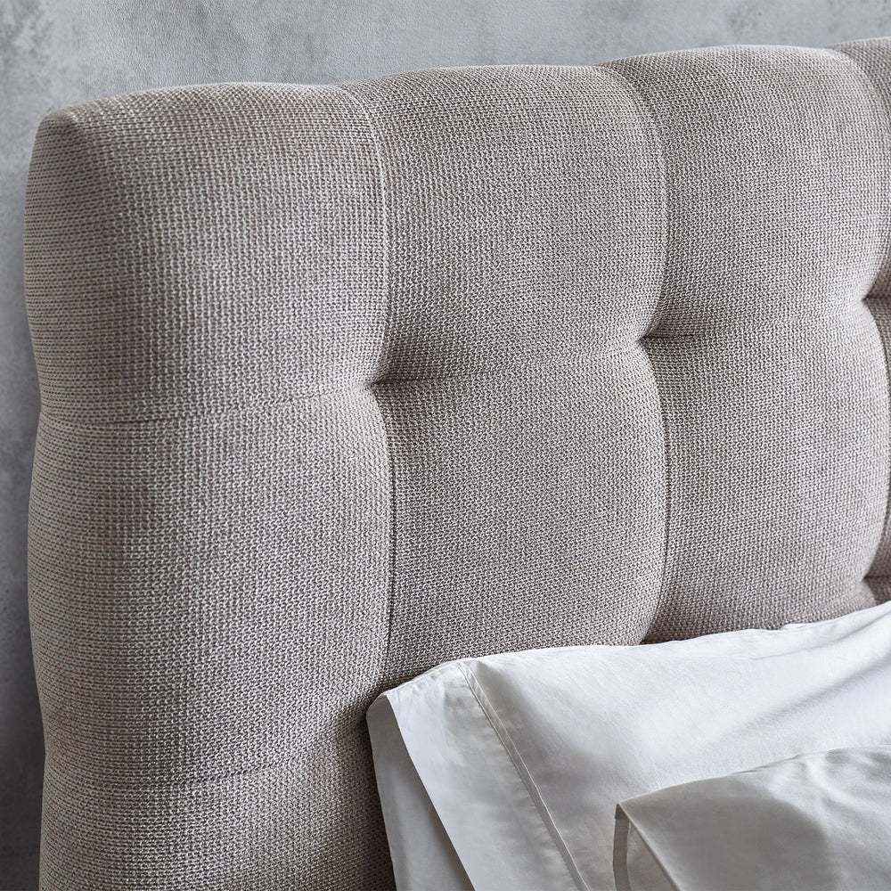 Odette Bed - Taupe / Double - ODE001