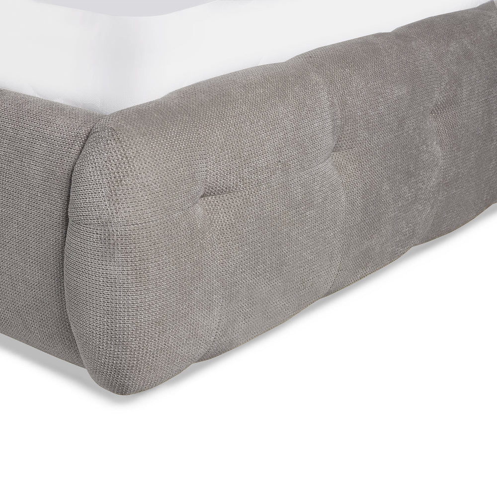 Odette Bed - Taupe / Double - ODE001